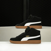 加绒休闲运动板鞋 Puma 375870 新款 男女高帮时尚 彪马正品 当季