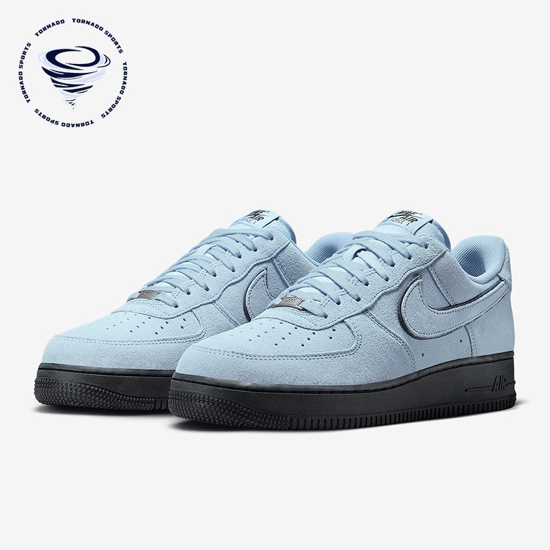 Nike/耐克正品Air Force 1男士翻毛皮经典透气休闲板鞋HQ1966-400