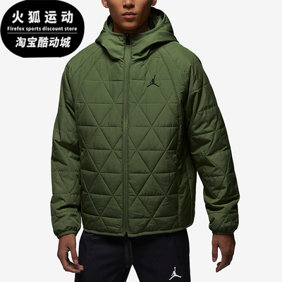 Nike/耐克正品JORDAN男士运动休闲经典防风保暖棉服FD2638-340