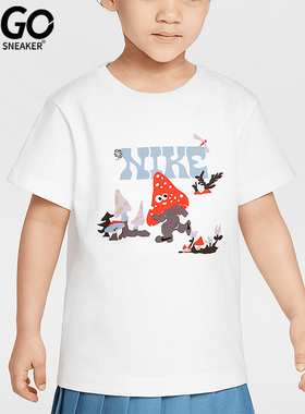 Nike/耐克正品Ringlet小童圆领休闲日常经典透气短袖IM4496-100