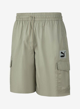 Puma/彪马正品2023新款男女同款运动休闲梭织短裤622146-90