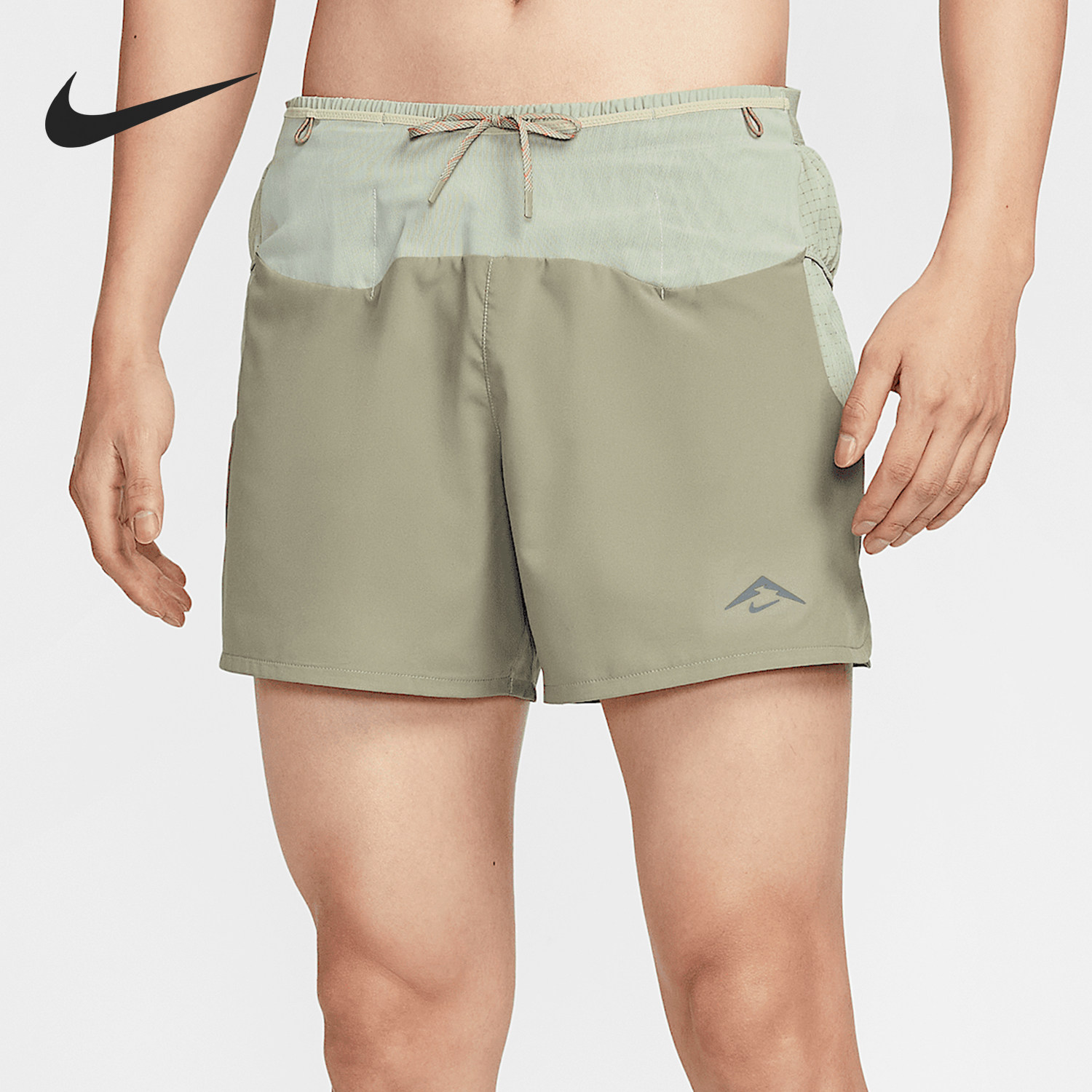 Nike/耐克官方正品Dri-FIT男士多口袋训练拼接跑步短裤HJ3573-320