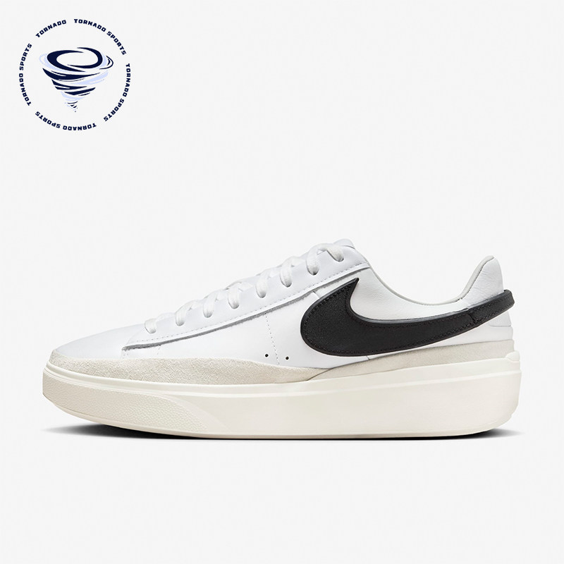 耐克男士运动低帮防滑绑带板鞋