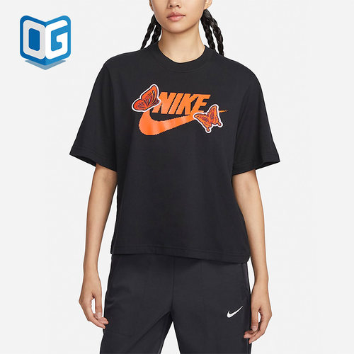 Nike/耐克正品夏季女子新款时尚健身运动短袖T恤FD2526-010
