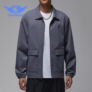 口袋运动翻领拉链高尔夫外套HQ8682 JORDAN男士 075 耐克正品 Nike