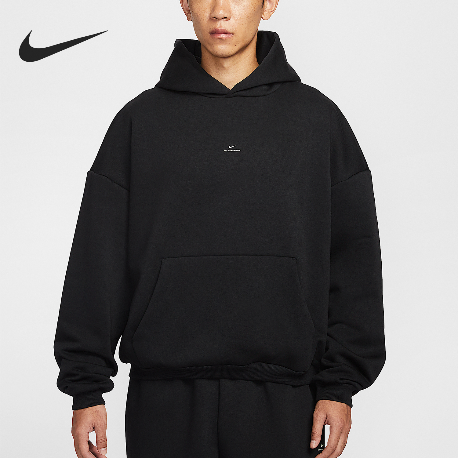 Nike/耐克官方正品Therma-FIT男士连帽加绒休闲卫衣IM5919-010