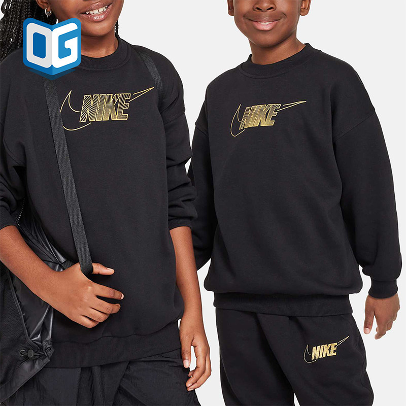 Nike/耐克正品SportswearClub Fleece大童圆领卫衣FJ6161-010,童装/婴儿装/亲子装,卫衣/绒衫,淘宝优惠券,粉丝福利购,淘宝优惠卷