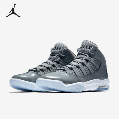 Nike耐克Jordan正品Max Aura 1 Cool Grey男款篮球鞋AQ9084-010