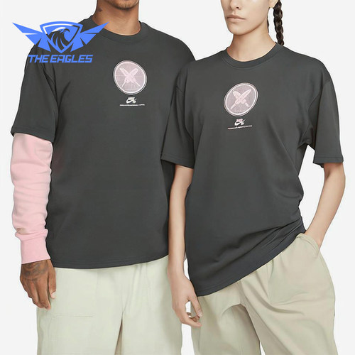 Nike/耐克正品男女同款印花圆领经典运动休闲短袖T恤FN0670-060