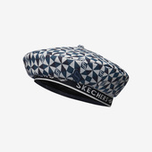 新款 当季 男女运动透气休闲印花贝雷帽 斯凯奇正品 Skechers