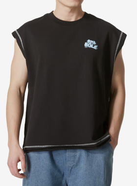 Puma/彪马正品2024新款男女款休闲针织透气毛圈背心626859-01