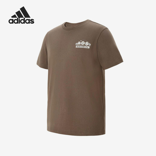 Adidas/阿迪达斯正品运动生活圆领短袖T恤新款短袖T恤KE1338