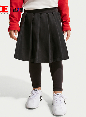 Nike/耐克正品2025冬季款婴童耐穿运动紧身休闲连裤裙IU5443-010