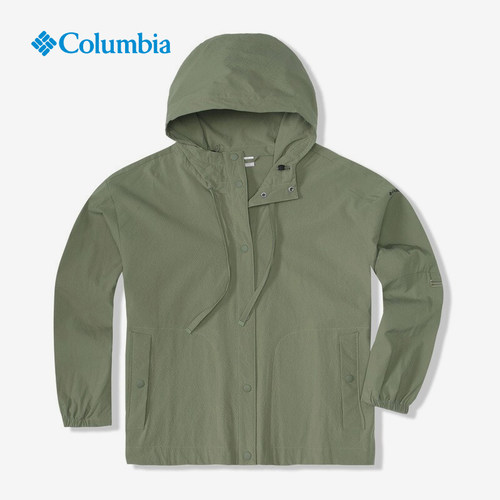 Columbia哥伦比亚正品女子户外21新品舒适透气休闲宽松外套WR0364