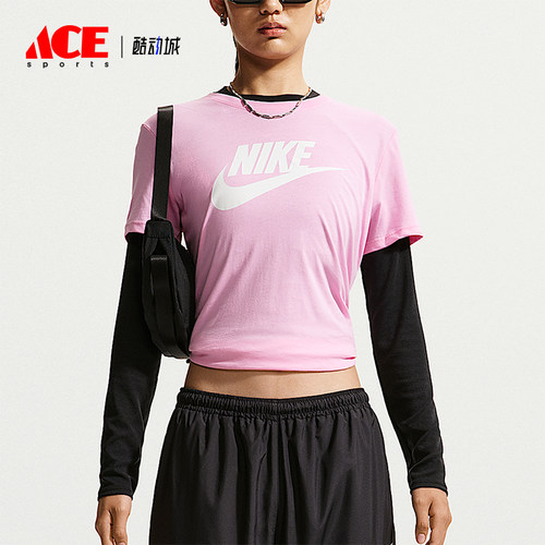 Nike/耐克正品女士透气经典套头圆领时尚短袖T恤DX7907-621
