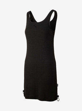 Puma/彪马正品2023新款女子简约时尚运动休闲连衣裙621934-01