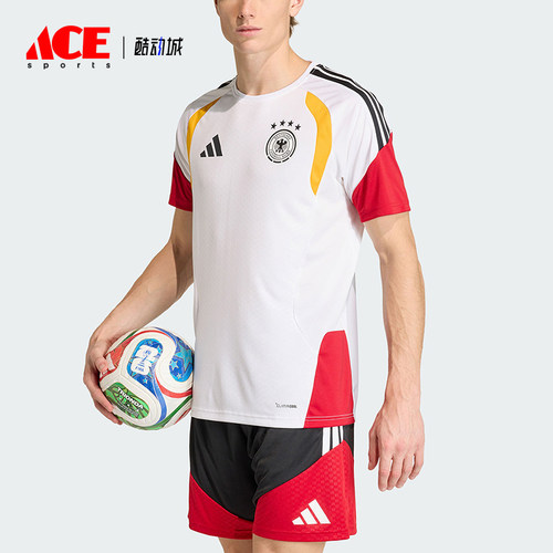 Adidas/阿迪达斯正品2026年男士修身圆领经典运动短袖T恤KB4440