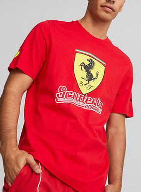 Puma/彪马正品夏季新款男士休闲圆领运动比赛短袖538186-02