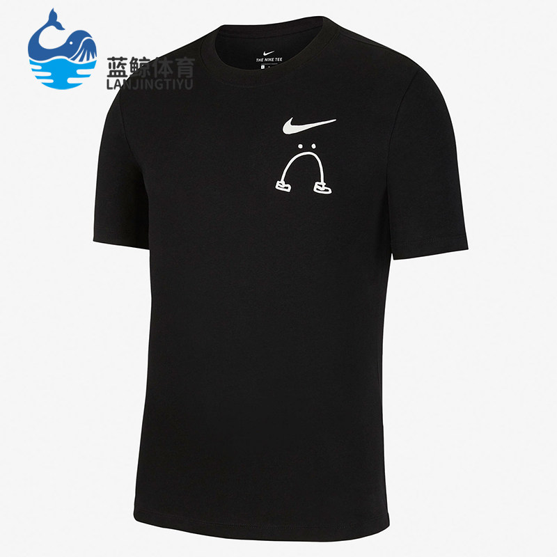 Nike/耐克正品TheTe新款男黑白色运动休闲短袖T恤CK9460-010