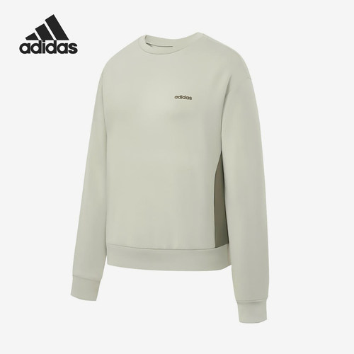 Adidas/阿迪达斯正品女士拼接运动休闲经典舒适柔软卫衣JW1454