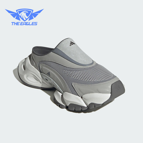 Adidas/阿迪达斯正品FOS XLG RUNNER男女时尚透气休闲拖鞋JS4586