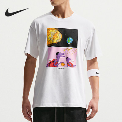 Nike/耐克官方正品2026春季男士宽松圆领休闲运动T恤IH8561-100