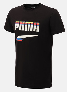 Puma/彪马正品当季新款男子运动训练舒适休闲短袖T恤 531497-01