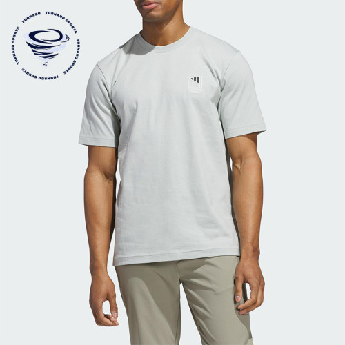 Adidas/阿迪达斯正品2025夏季款男士运动经典针织耐穿短袖JI9462