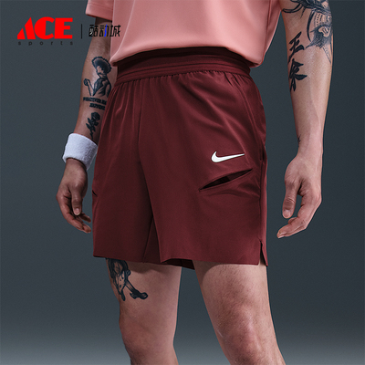 Nike/耐克正品Dri-FIT男士训练网球耐穿经典运动短裤FZ6938-619