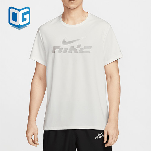 Nike/耐克正品Dri-FIT男士反光透气宽松圆领套头短袖IB4128-133