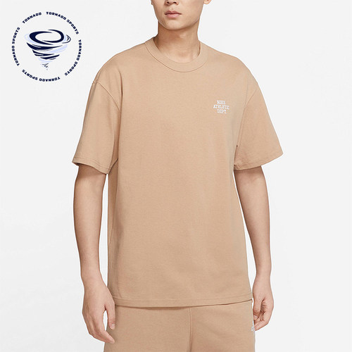 Nike/耐克正品夏季款男士圆领透气印花经典运动短袖T恤FD0306-200