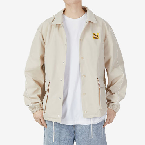 Puma/彪马正品春季男子翻领工装运动夹克外套539969-88
