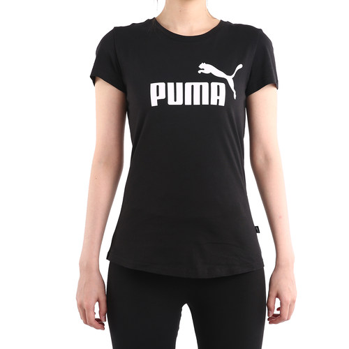 PUMA/彪马正品 女子休闲运动LOGO圆领时尚上衣短袖T恤 581631