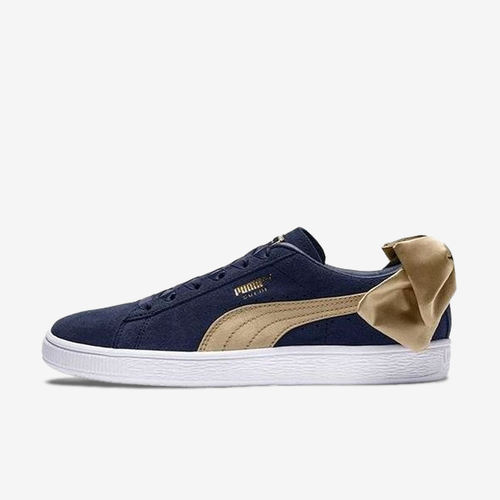 Puma彪马正品Suede女低帮系带圆头轻便防滑板鞋367732-02