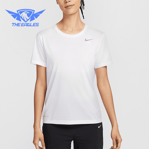 Nike/耐克正品2025新款女士针织运动休闲经典短袖T恤IB8899-100