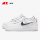 耐克正品 AF1女子GS大童休闲板鞋 Air Nike Force DC9651 100