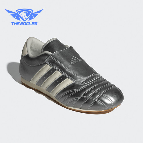 Adidas/阿迪达斯正品TAEKWONDO女士皮革时髦透气经典运动鞋JS4023
