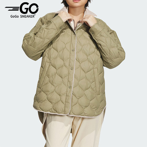 阿迪达斯正品女子运动羽绒服