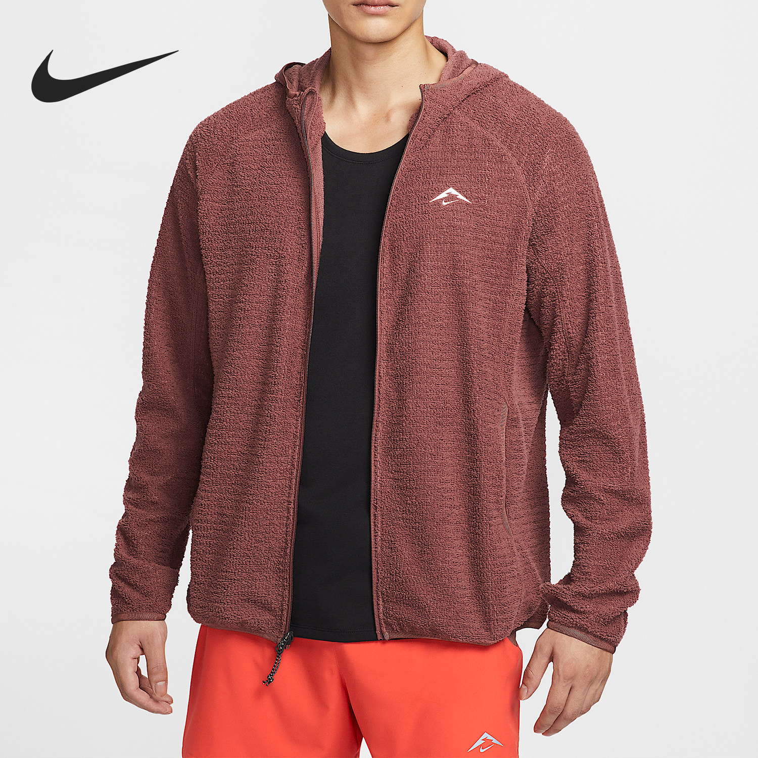 Nike/耐克官方正品Trail Dri-FIT男士加绒跑步复古夹克HV2665-218