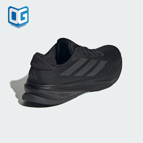 Adidas/阿迪达斯正品2025男士超轻透气经典中考体测跑步鞋JS0493