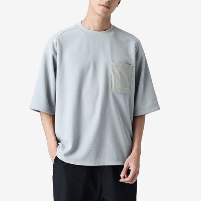 New Balance新百伦正品Met24男女宽松套头短袖T恤AMT55005-OVN