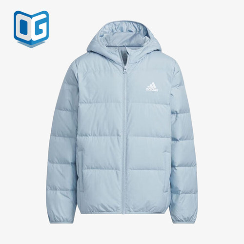 阿迪达斯正品儿童休闲羽绒服