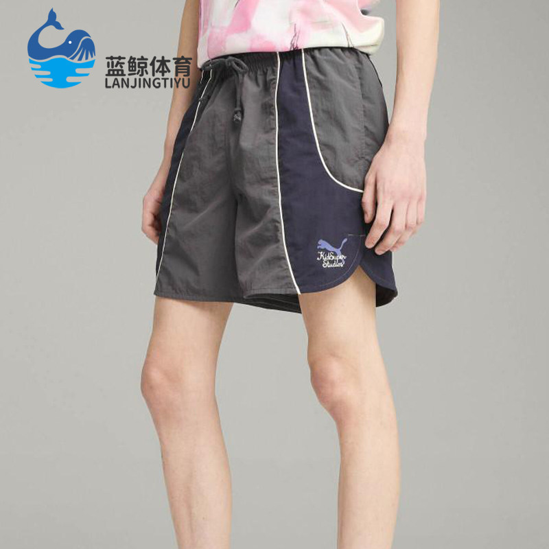 Puma/彪马正品五分短裤新款男女同款亲肤经典休闲短裤629514-78