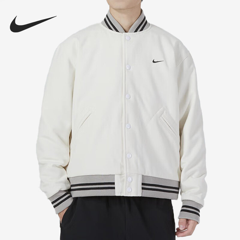 Nike/耐克官方正品当季排扣男子运动休闲棒球服外套DQ5011-030