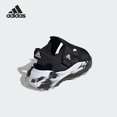 Adidas/阿迪达斯正品夏季款大童低帮魔术贴沙滩凉鞋JP5827