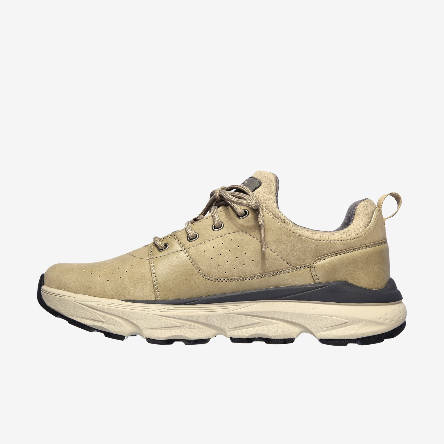 Skechers斯凯奇正品Delmont男舒适低帮休闲运动跑步鞋204202-SND