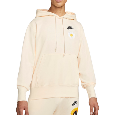 Nike/耐克官方正品新款男子花卉刺绣雏菊运动套头卫衣 DM4994-113