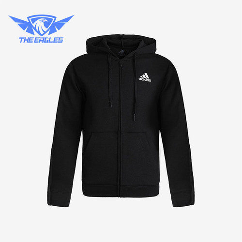 Adidas/阿迪达斯正品春秋男士透气连帽训练跑步夹克外套GP8603