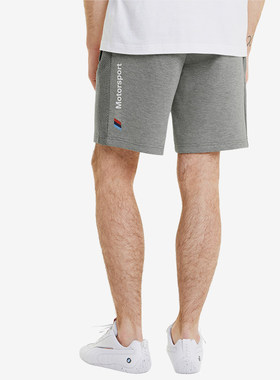 Puma/彪马正品新款男子简约系带针织透气休闲短裤599523-03