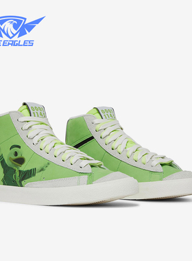 Nike/耐克正品Blazer男士运动高帮时尚系带休闲板鞋FD0235-300
